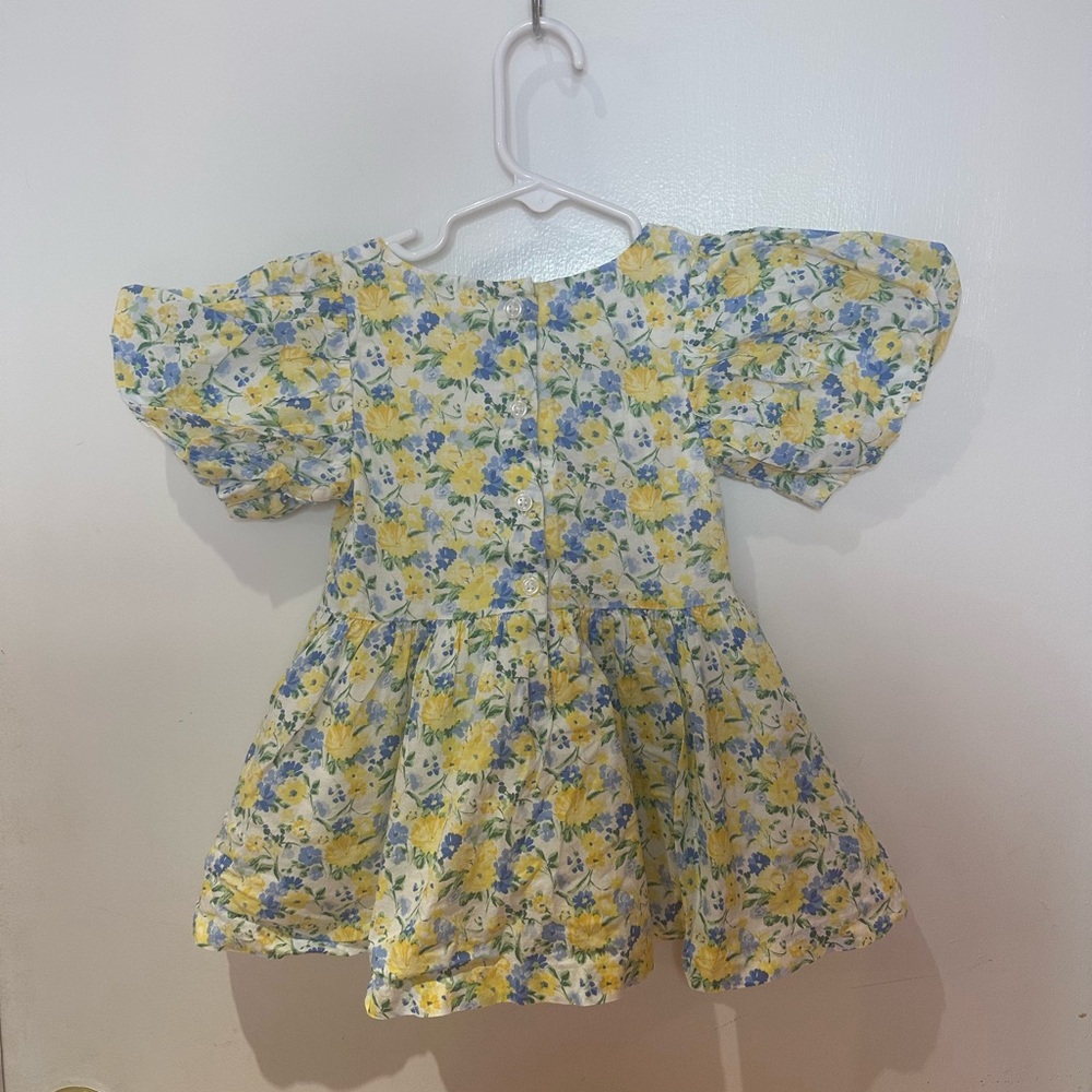 Janie and Jack - The Everyday Puff Sleeve Dress - Picture 5 of 5